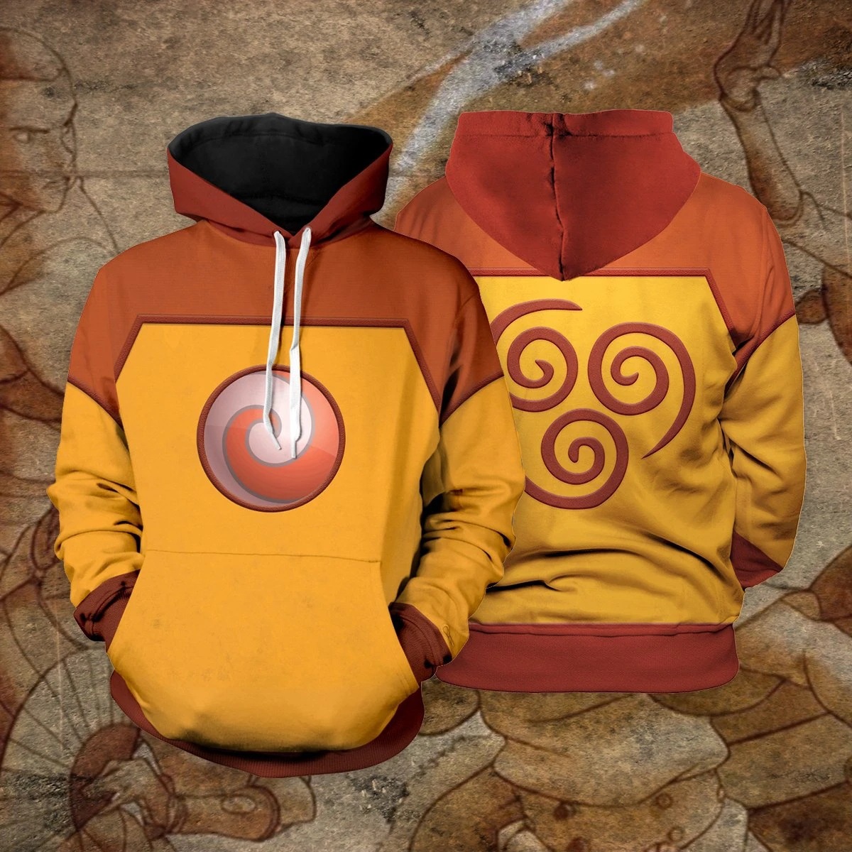 Sweat-shirt à capuche pour hommes et femmes, Anime Avatar le dernier maître de l'air, imprimé en 3D, survêtement à manches longues, pull, manteau Harajuku Y2k