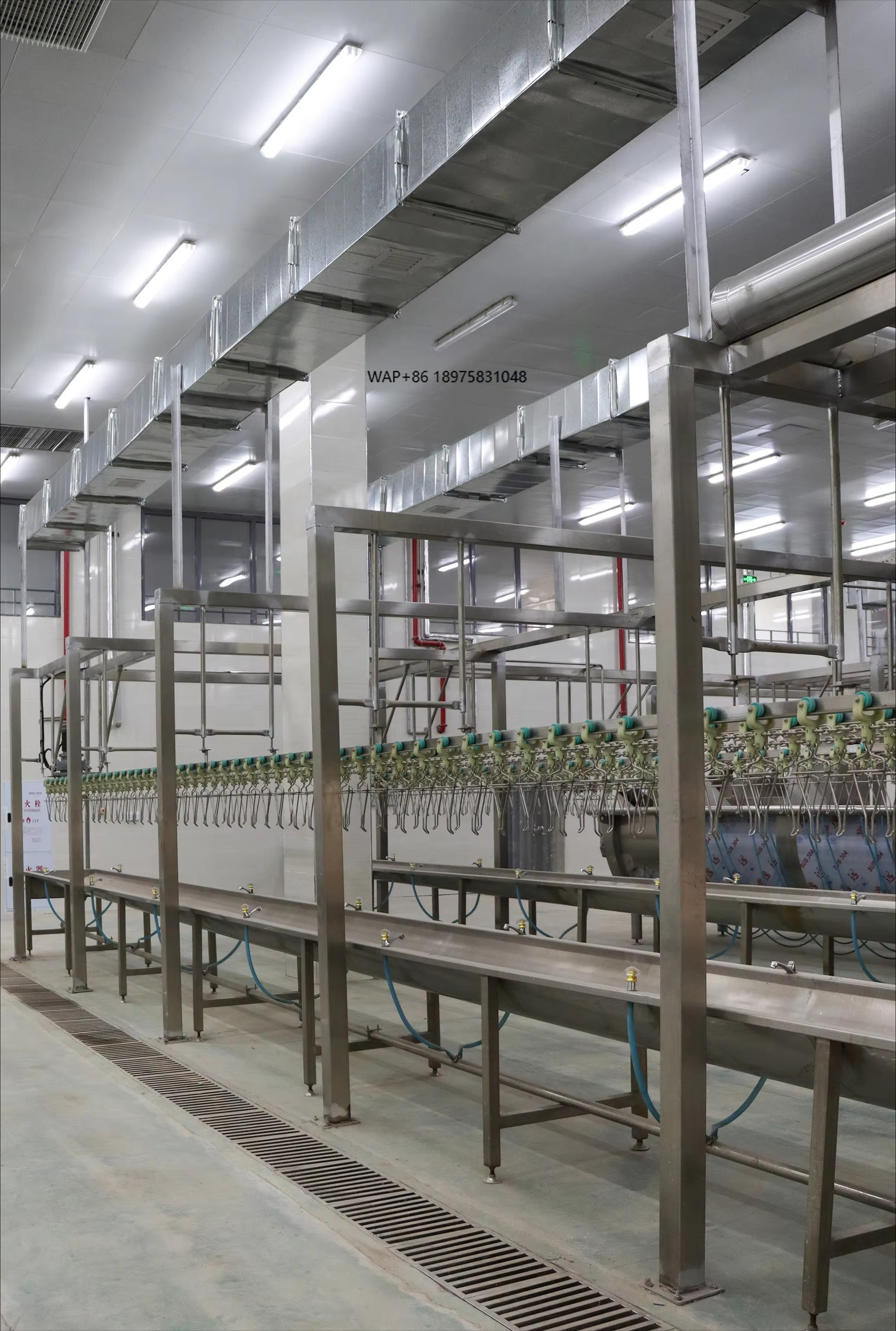 Stock available poultry processing machinery chicken slaughter house equipment for sale