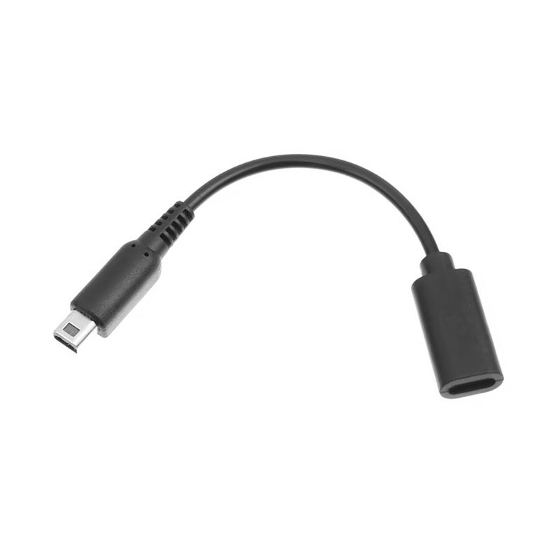 Cable de Carga Convertidor de Tipo C a 3DS, Accesorios para Consola DSI 2DS New 3DS XL LL, Cable Cargador