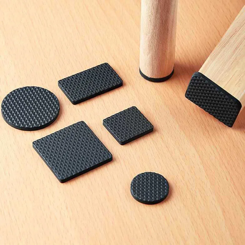保護ゴムパッドゴム家具脚足パッドノンスリップファッション柔軟なテーブル椅子の足ステッカーフットカバー家庭用ツール