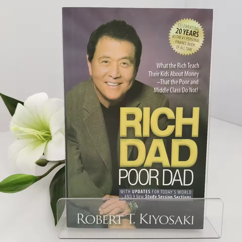 PADRE RICO, PADRE POBRE de Robert Kiyosaki - Libro de Finanzas Personales para Niños, Inteligencia Financiera, Educación y Conocimiento