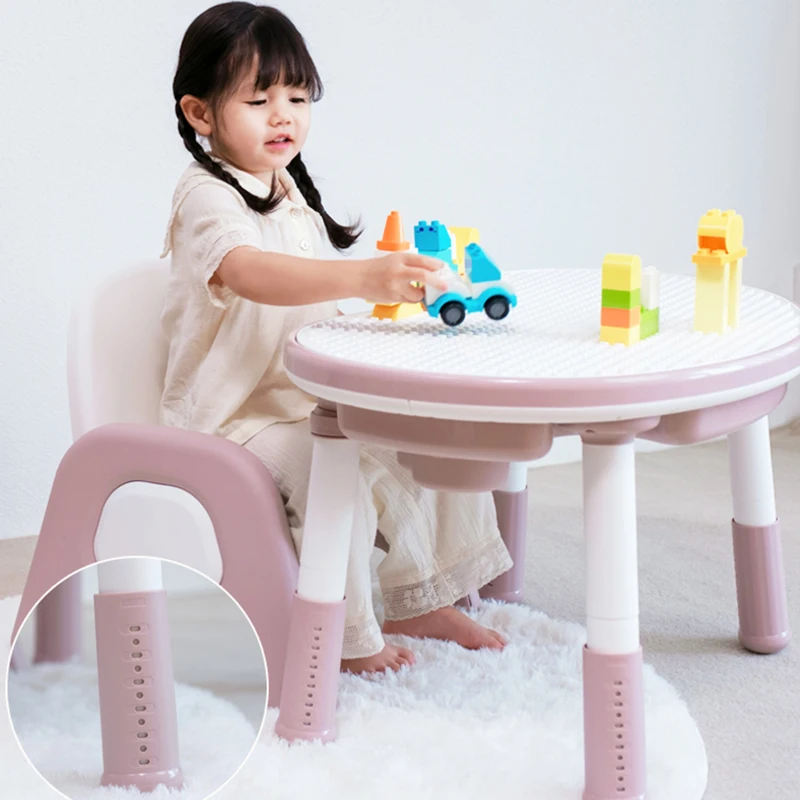 Children's Elementary Desk and Chair Set, Mobiliário Infantil, Mesas, Baby Highchair, Study Table