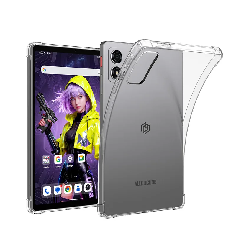 Прозрачный чехол для Alldocube iPlay 80 mini Pro 8,4 дюйма 2026, силиконовый мягкий чехол из ТПУ с воздушной подушкой для iPlay 80 mini Ultra 8,8 дюйма
