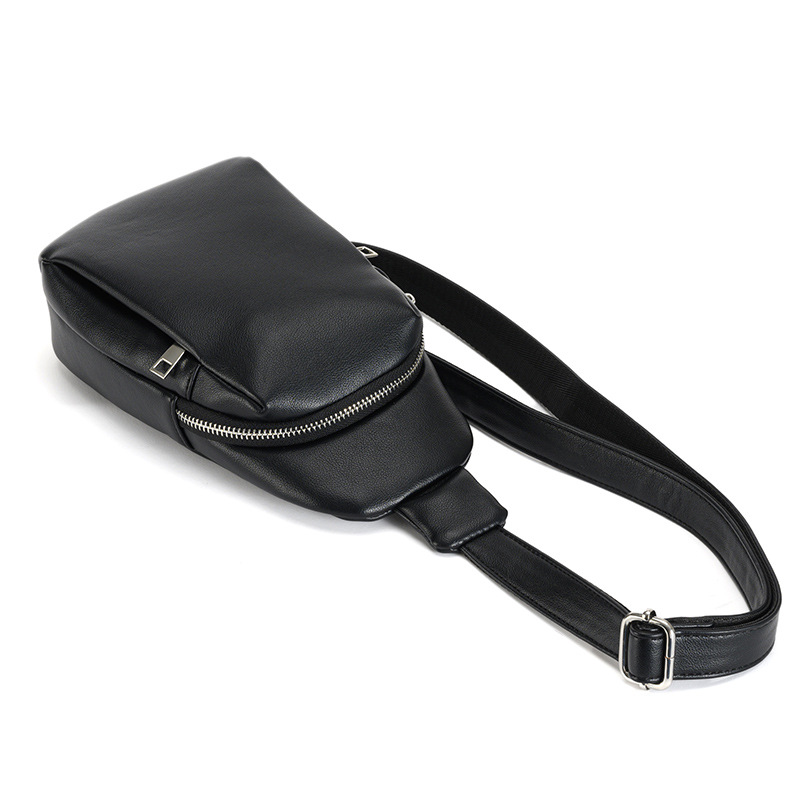 Bolso de pecho multifunción para hombre y mujer, Mochila de viaje de cuero PU, resistente al agua, deportiva, para montar, nuevo diseño