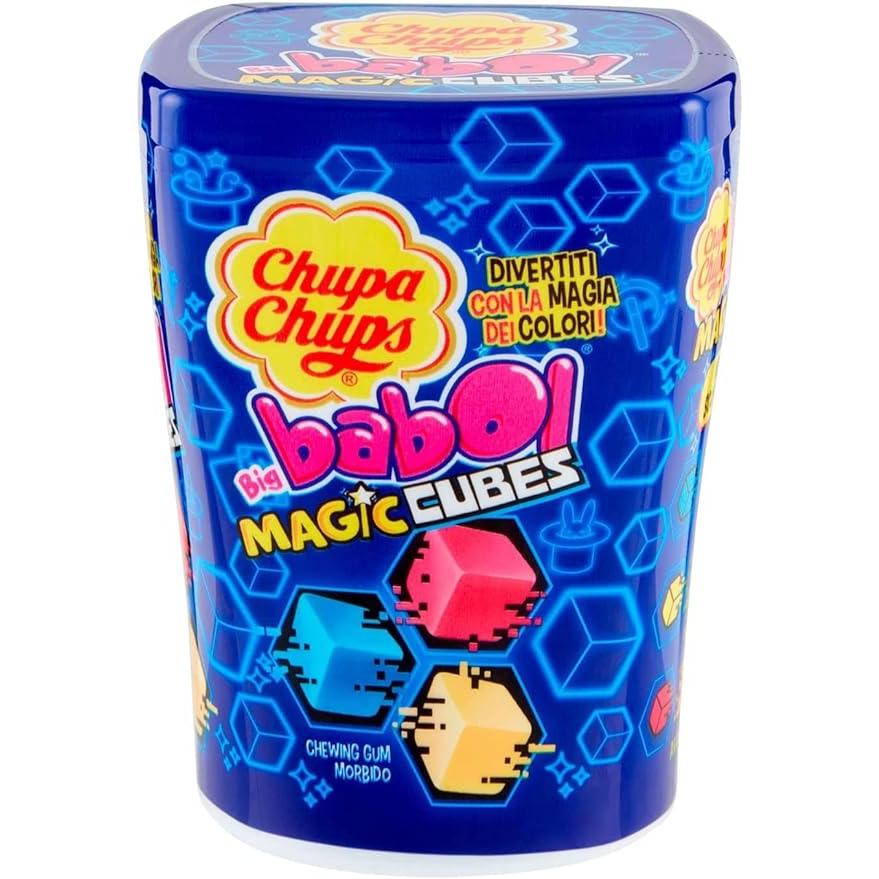 Magic Chups Cubo De Goma Colorido, 6 Peças de 86g