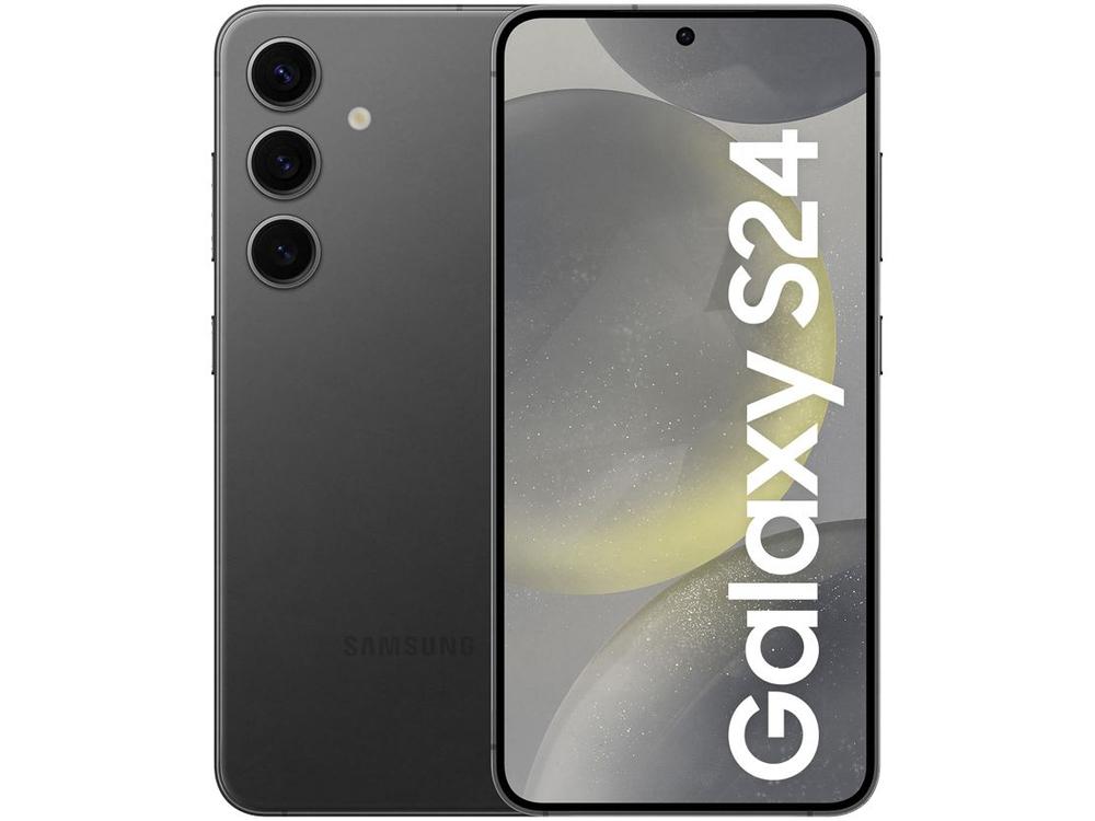 Samsung Galaxy S24 Smartphone 6.2" Galaxy AI 256GB Black 5G 8GB RAM Camera Triple 50MP + 12MP Selfie, 4000mAh Battery, Dual SIM