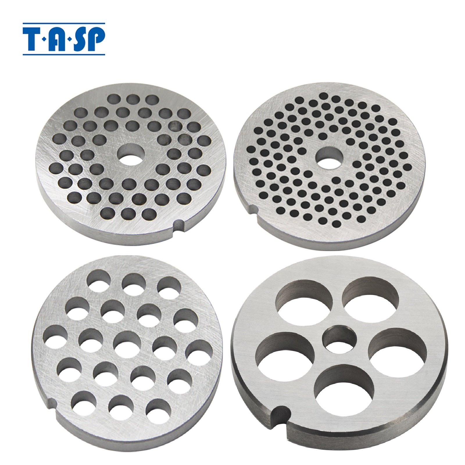 TASP 62mm Fleischzerkleinerer-Scheibe, Hackplatte für Bosch MFW66020 MFW3X10W Zelmer 586.8 886.8 986.8 987.8 Kenwood MG450 MG510