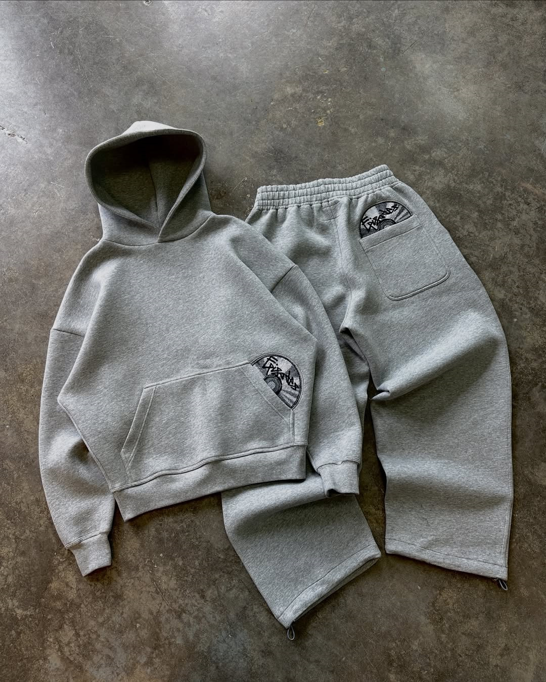 Conjunto de Sudadera con Capucha y Pantalones Deportivos Personalizados, Sudadera con Capucha de Manga Larga, Chaqueta Retro, Estilo Urbano para Parejas, Múltiples Estilos