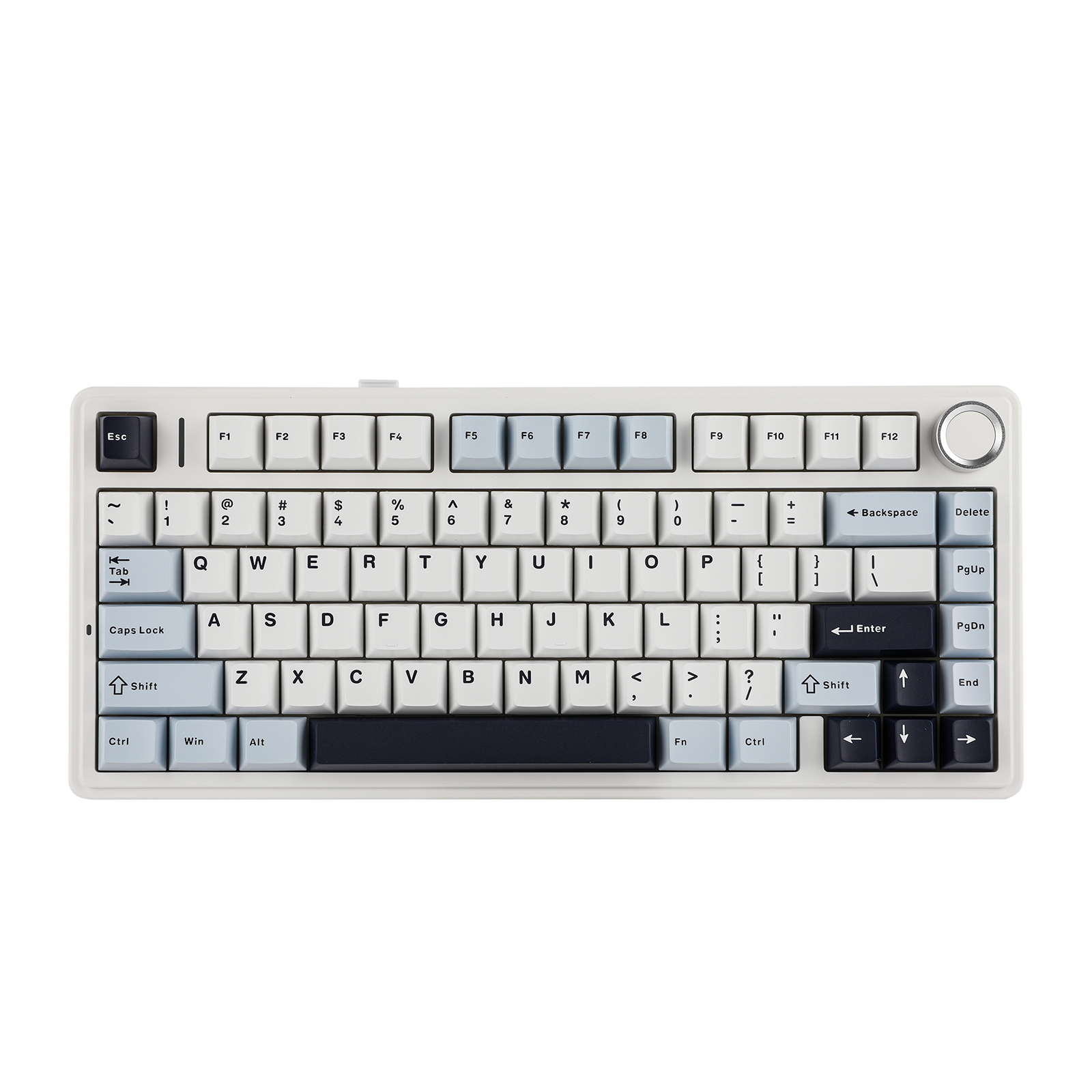 EPOMAKER x AULA F75 75% 80 キー ホットスワップ ガスケット Bluetooth 5.0/2.4G ワイヤレス/有線メカニカル キーボード PBT キーキャップ Mac/Win 用