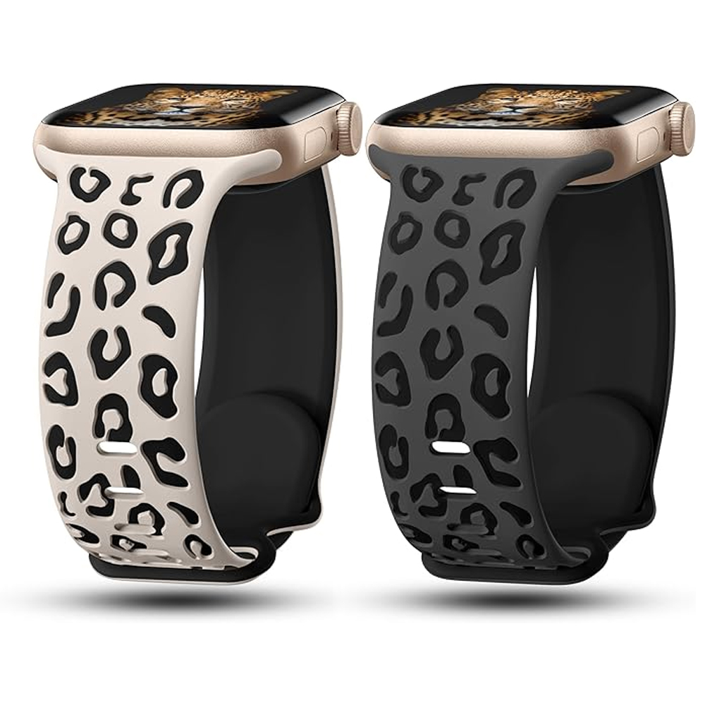 Grawerowany pasek do Apple Watch Band 45mm 44mm 46mm 42mm 41mm 40mm 49mm Silikonowa bransoletka Correa Seria 8 9 10 7 SE 6 5 4 Ultra 2