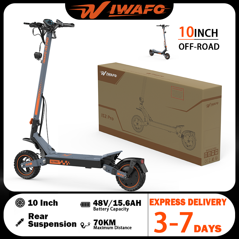 Trottinette électrique IWAFO IS2 PRO, 2000W, 16AH, 45 KM/H, Scooter électrique pour adultes, Scooters électriques, E-scooter pliable