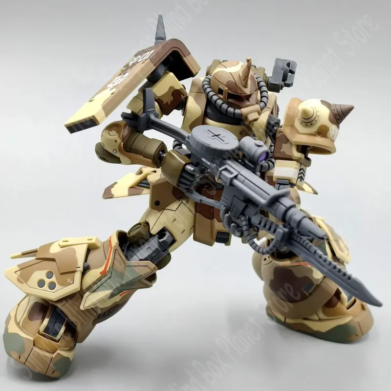 1/144 HG Southern Cross Zaku High Mobility Wald Leader Machine PB Limited Modellbausatz Auf Lager Schreibtischdekoration Hobby-Geschenk für Erwachsene