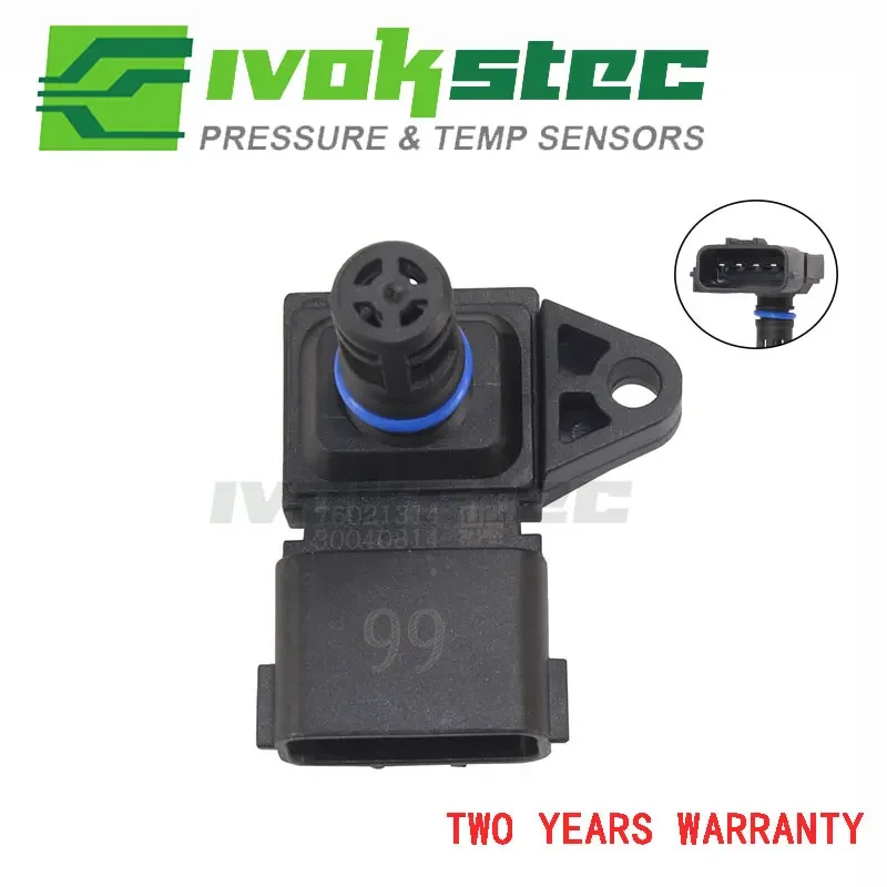 5WK96841 2045431 4Bar (4Bar) Manifold Intake Air Pressure MAP Sensor For Renault Peugeot 405 Kia Pride Hyundai Citroen 5WY2833A