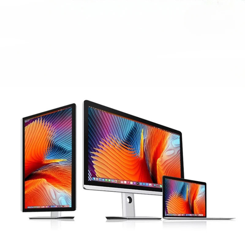 27 นิ้ว 5k retinal กระจก anti glare LG-IPS หน้าจอการกําหนดค่าสูงเดสก์ท็อปคอมพิวเตอร์จอแสดงผล 21.5 นิ้ว 4K