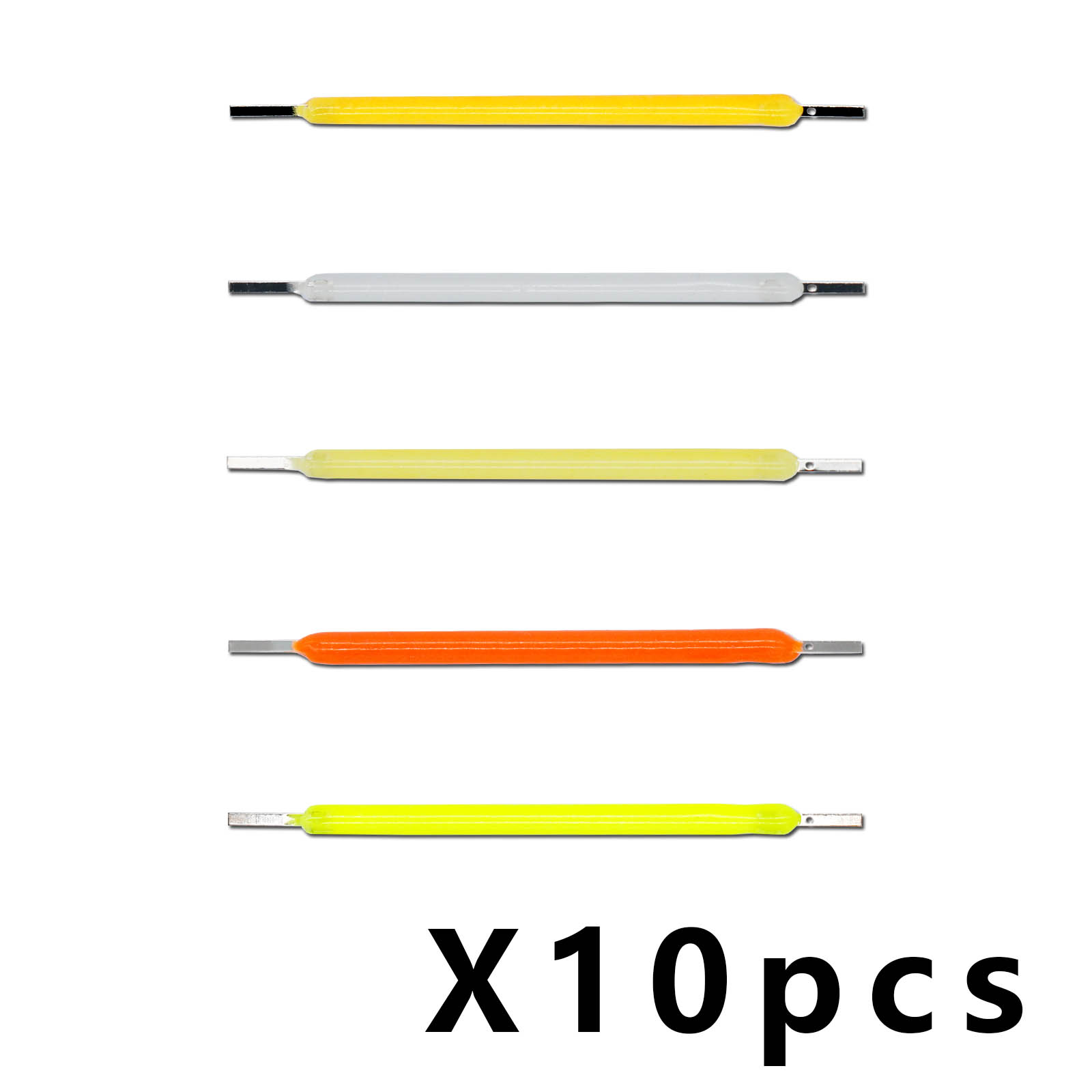 10 stücke edison birnen glühlampen teile led cob filament dc3v 100ma lampe zubehör led lampe dioden zubehör diy
