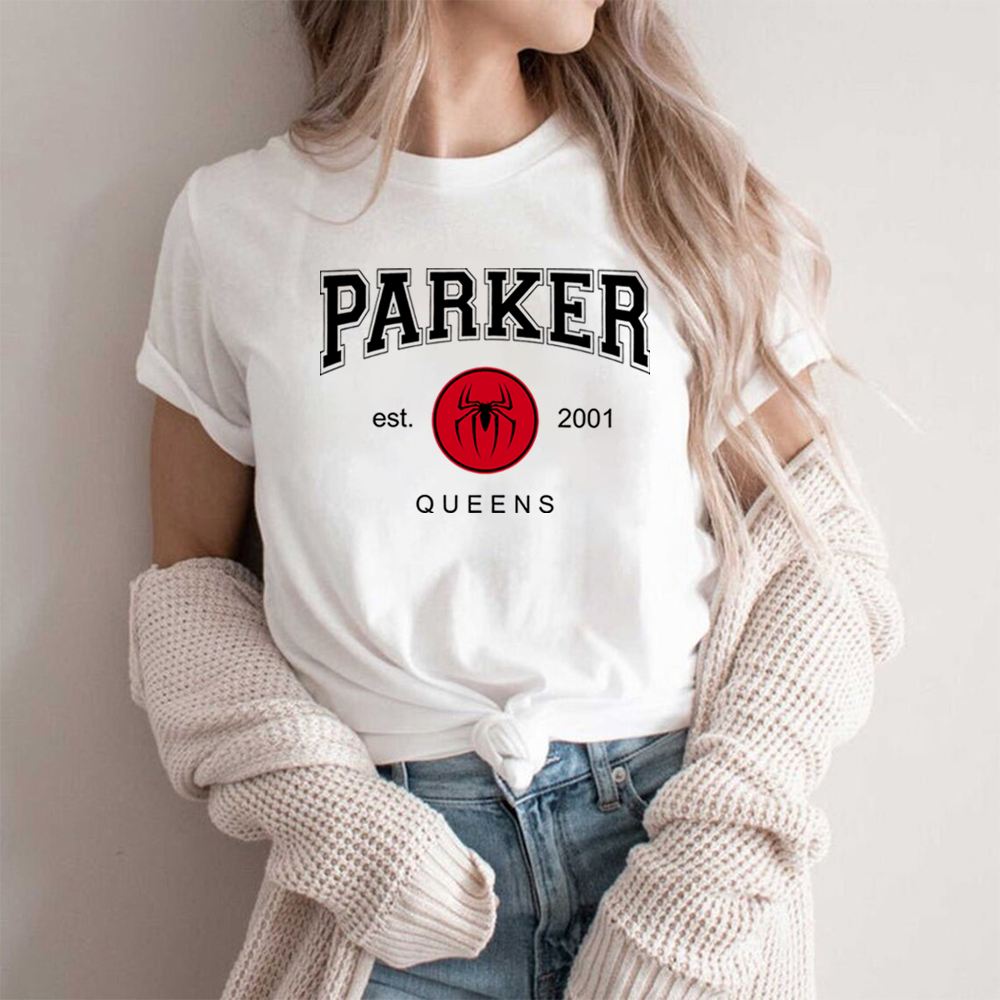 Camiseta de Peter Parker para mujer, camiseta de Tom Holland 2001, camisetas inspiradas en películas de superhéroes, camisetas Unisex con gráfico Vintage, Top informal