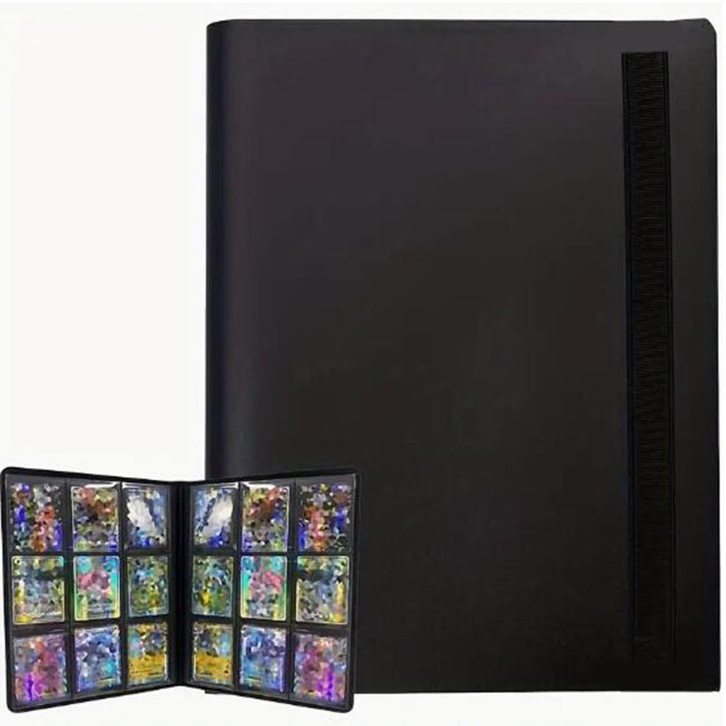 Carpeta de tarjetas coleccionables, álbum 160/360/480, tarjetero, 4/9/12 rejillas, carpeta de tarjetas, álbum, carpeta de tarjetas de gran capacidad, cuaderno