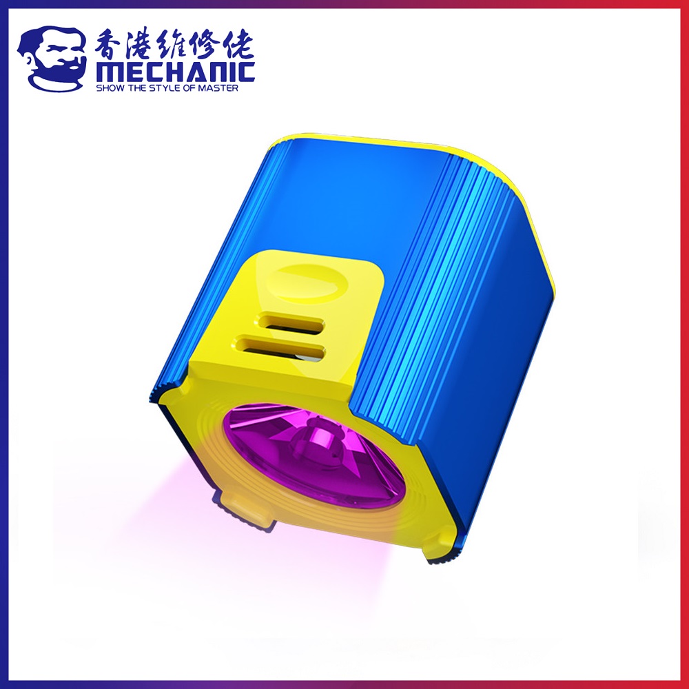 Умная двойная лампа MECHANIC L1 Pro, УФ-ламсветильник для отверждения света, 7 Вт, инструмент для быстрой отверждения, ОСА, оптическая паяльная маска, масляная смола, клей
