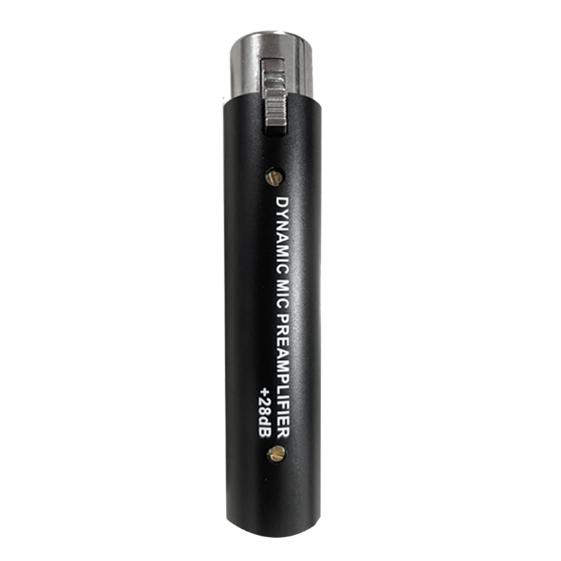 Preamplificador de Micrófono DM1, amplificador dinámico para DM1, ganancia de 28DB, para Micrófonos de Cinta dinámica y pasiva