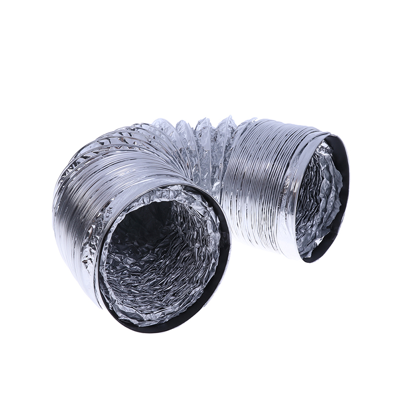 Tubo de ventilação de alumínio de 4 polegadas Mangueira de ventilação de ar Duto de exaustão flexível 1,5 M