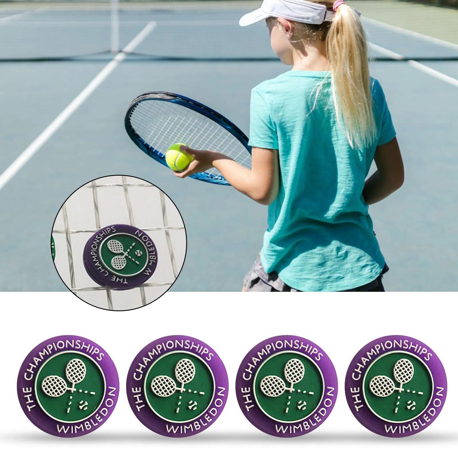 2/5 Pcs Commemorative Edition Tennis Racket Shock Absorbers Shockproof Sports Accessories Tennis Sports Shock Absorbers