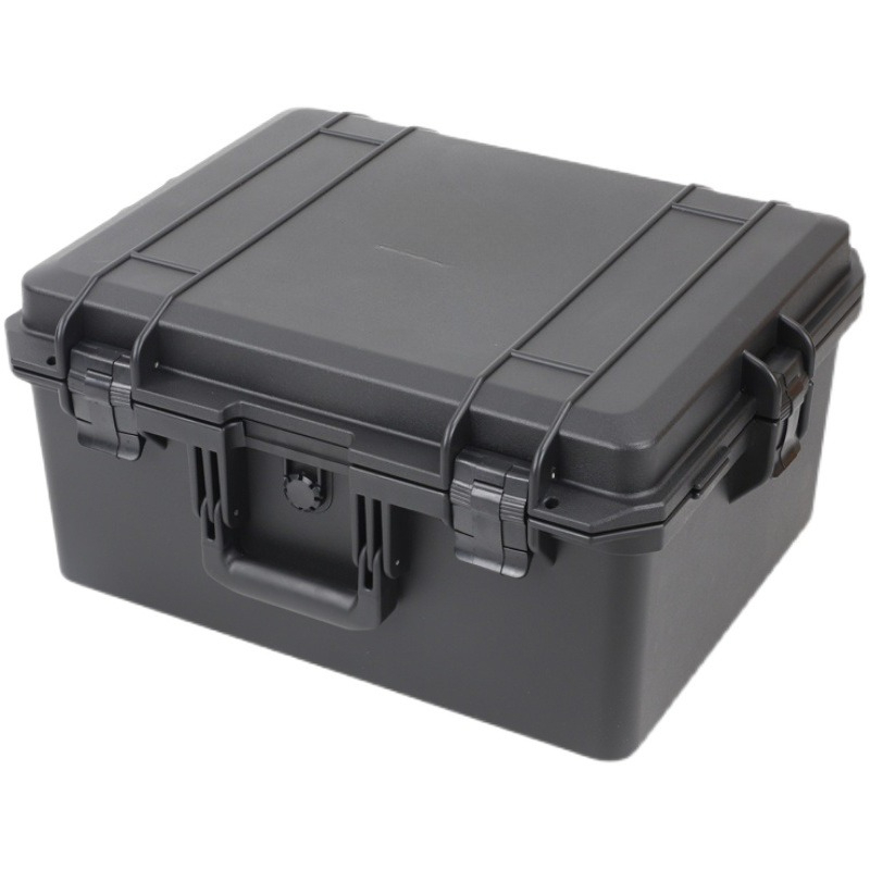 Kunststoff-Werkzeugkasten, tragbar, große Aufbewahrungsbox, wasserdicht und feuchtigkeitsbeständig, Instrumentenschutzbox, Schwammdichtung
