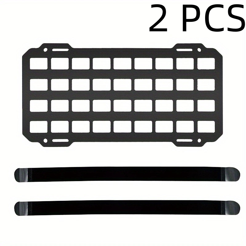 Zonnekleporganizer Tactische auto-hangende plaat Zonneklep Off-road voertuig Multifunctioneel Molle-apparaat voor interieurmodificatie Object
