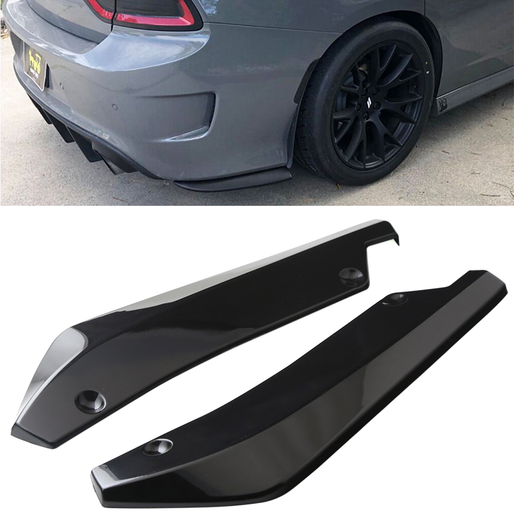 LAICY per Dodge Charger 2006-2020 Car paraurti posteriore Splitter diffusore Canard Wrap Spoiler Side Fender gonna Lip Chin Body Kit