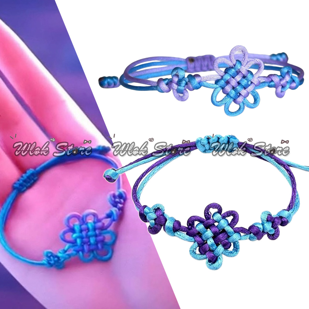 Chinese Style Chinese Knot Braided Bracelet Friendship Bracelet Christmas Halloween Birthday Party Gifts