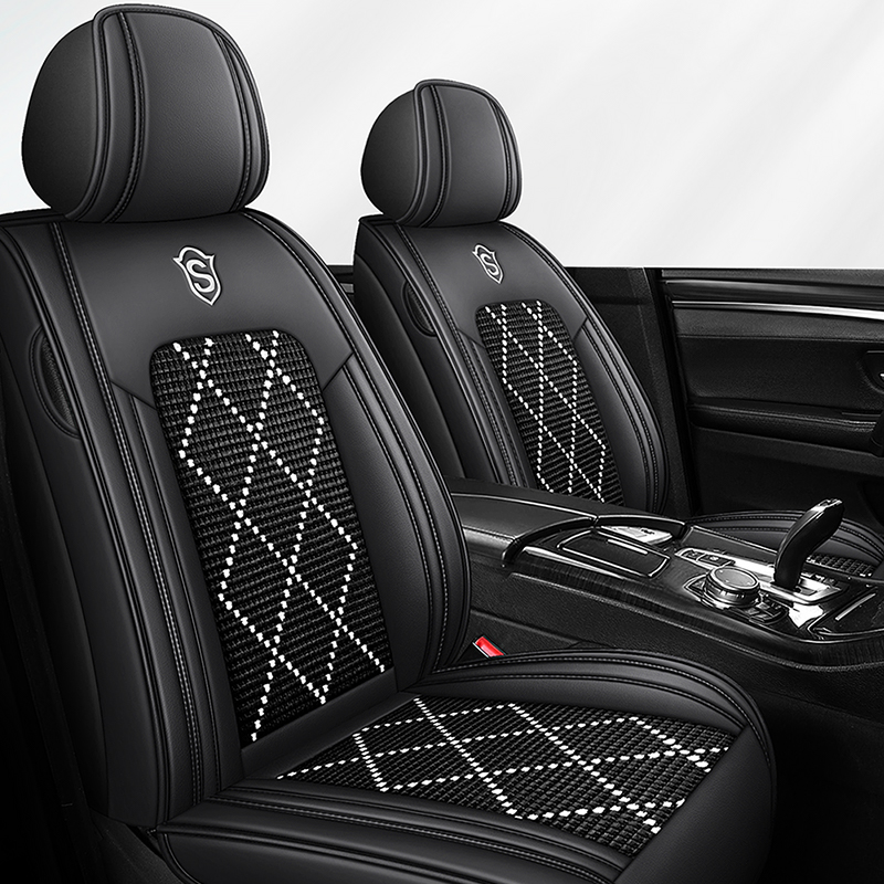 Uniwersalny pokrowiec na 5 foteli samochodowych do VW Golf 5, Fiat 500, Seat Ibiza 6l, Suzuki Swift, Peugeot 207, MG ZS HS, akcesoria samochodowe, pasuje do większości aut