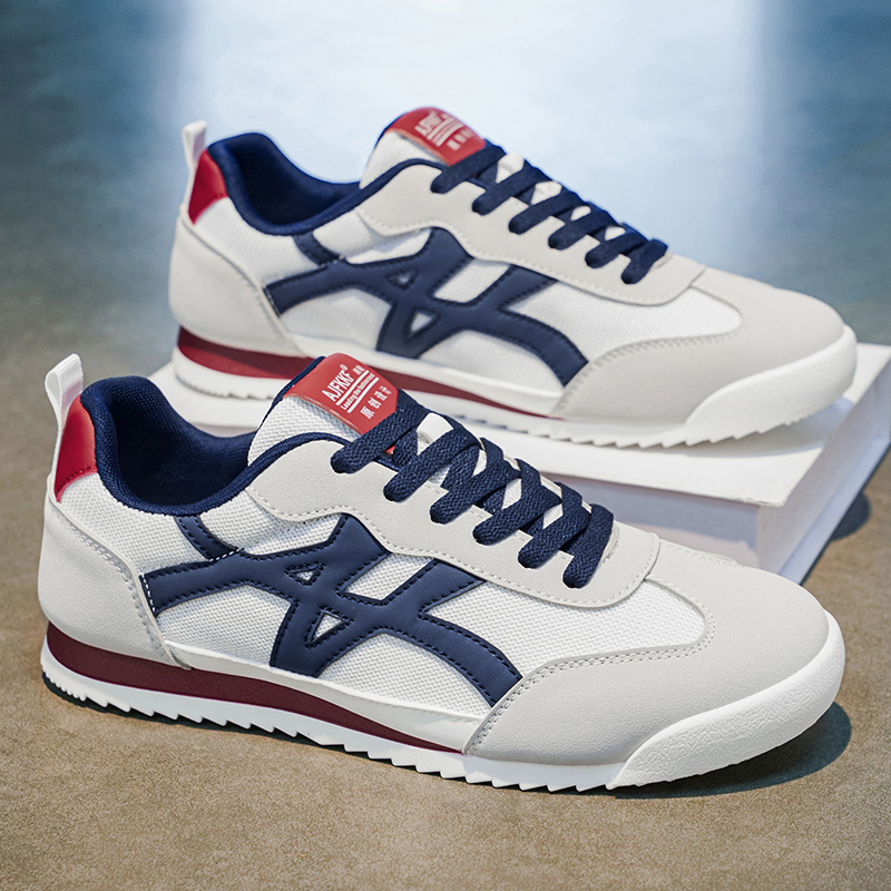 Tênis Forrest Gump para Homens, Tênis Casuais Retro Respiráveis em Malha, Tênis Leves com Solado Macio, Tênis Modernos para o Dia a Dia de Estudantes