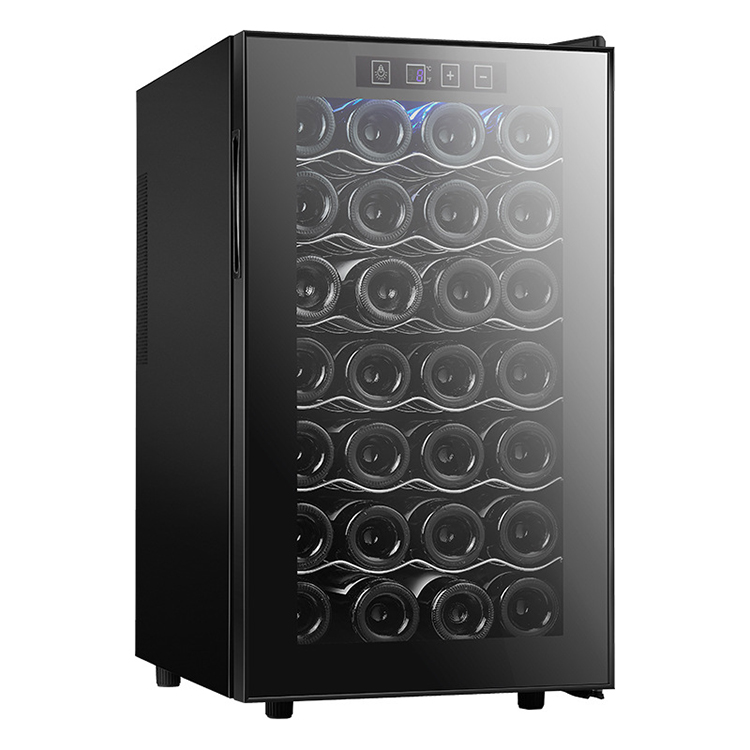 68l 28 Flaschen elektronischer thermostati scher Weins chrank kleiner Wein kühlschrank Wein kühler für Home Bar Office