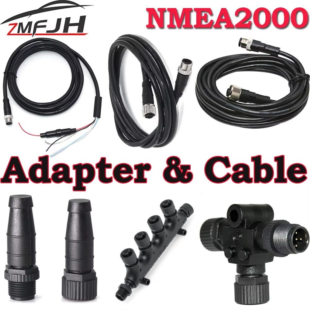 AD 0,5M - 4M lengte bedrading NMEA 2000 kabels stopcontacten multifunctionele converter NMEA2000-adapters verbinden tot 6 kabellijnen