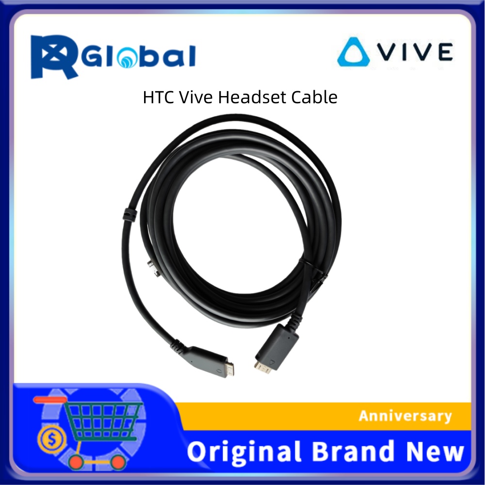 HTC Vive Headset Cable Original Accessories 5M High-speed Computer-connected VR Headset