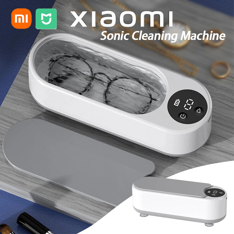 Xiaomi mijia 450ml sauberer ultraschall reiniger tragbare haushalts reinigungs maschine schmuck reiniger maschine ring glasse make-up pinsel