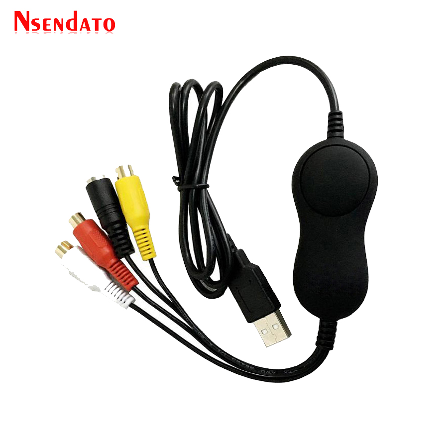Ezcap158 USB2.0 Video Audio Grabber Card Analog Video Recording to Digital USB UVC Capture for XBOX PS3 VHS Windows MAC Android