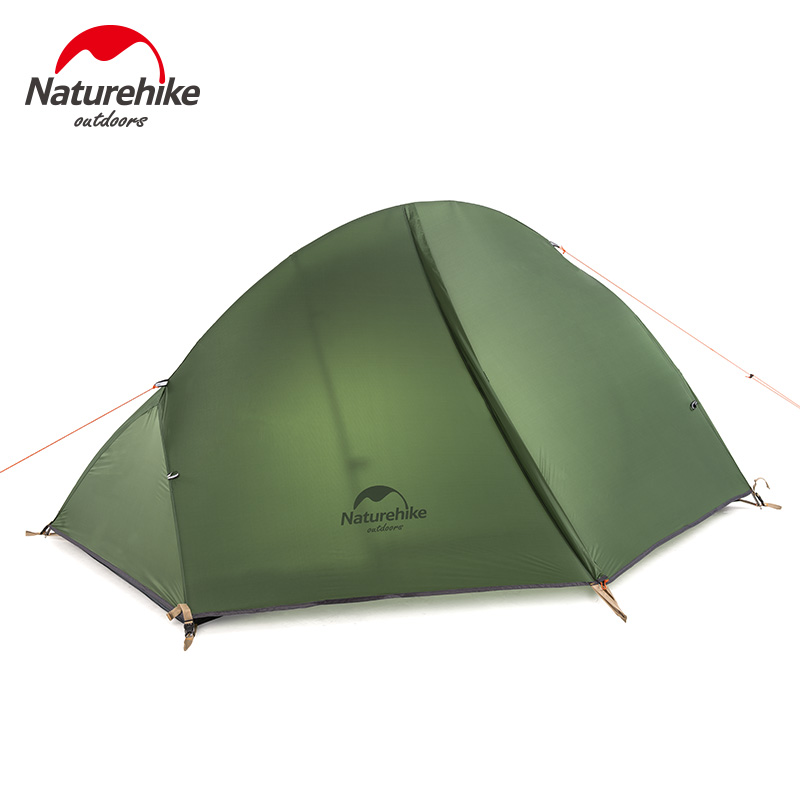 Naturehike namiot rowerowy 1-osobowy ultralekki odkryty 3-sezonowy wodoodporny namiot nylonowy 20D Camping piesze wycieczki plecak przenośny namiot