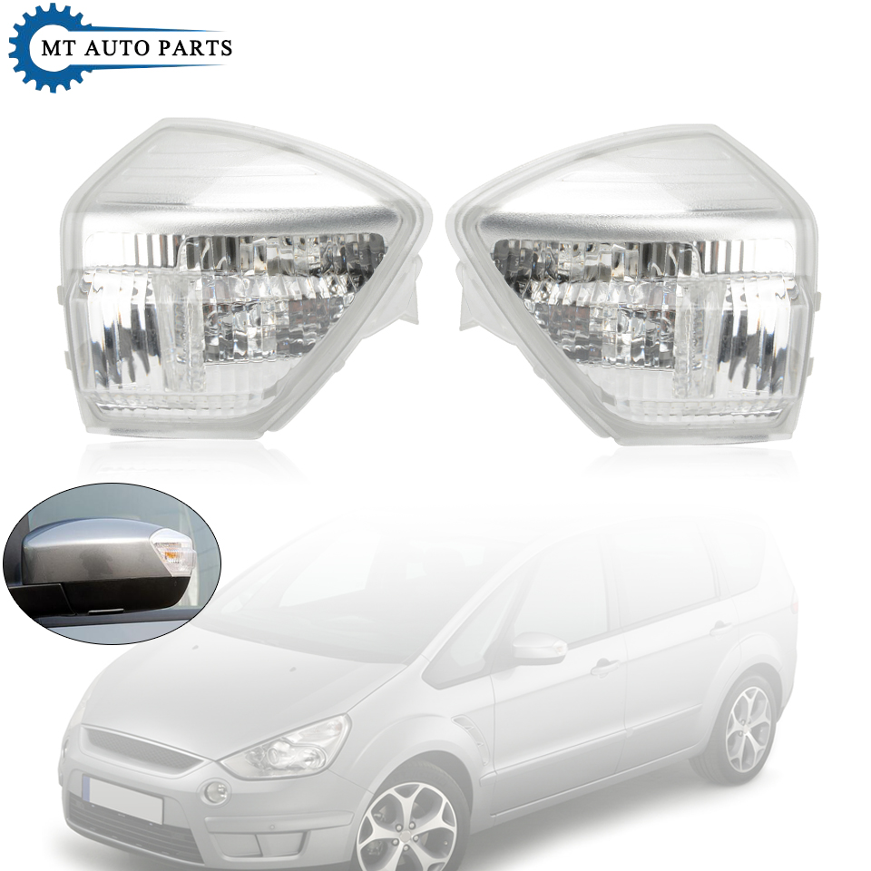 MTAP Specchietto retrovisore LED Indicatore di direzione Ala Specchio Lampeggiatore Per Ford Per S-Max Per Galaxy 2006-2015 Fuga Kuga 2008 C-Max