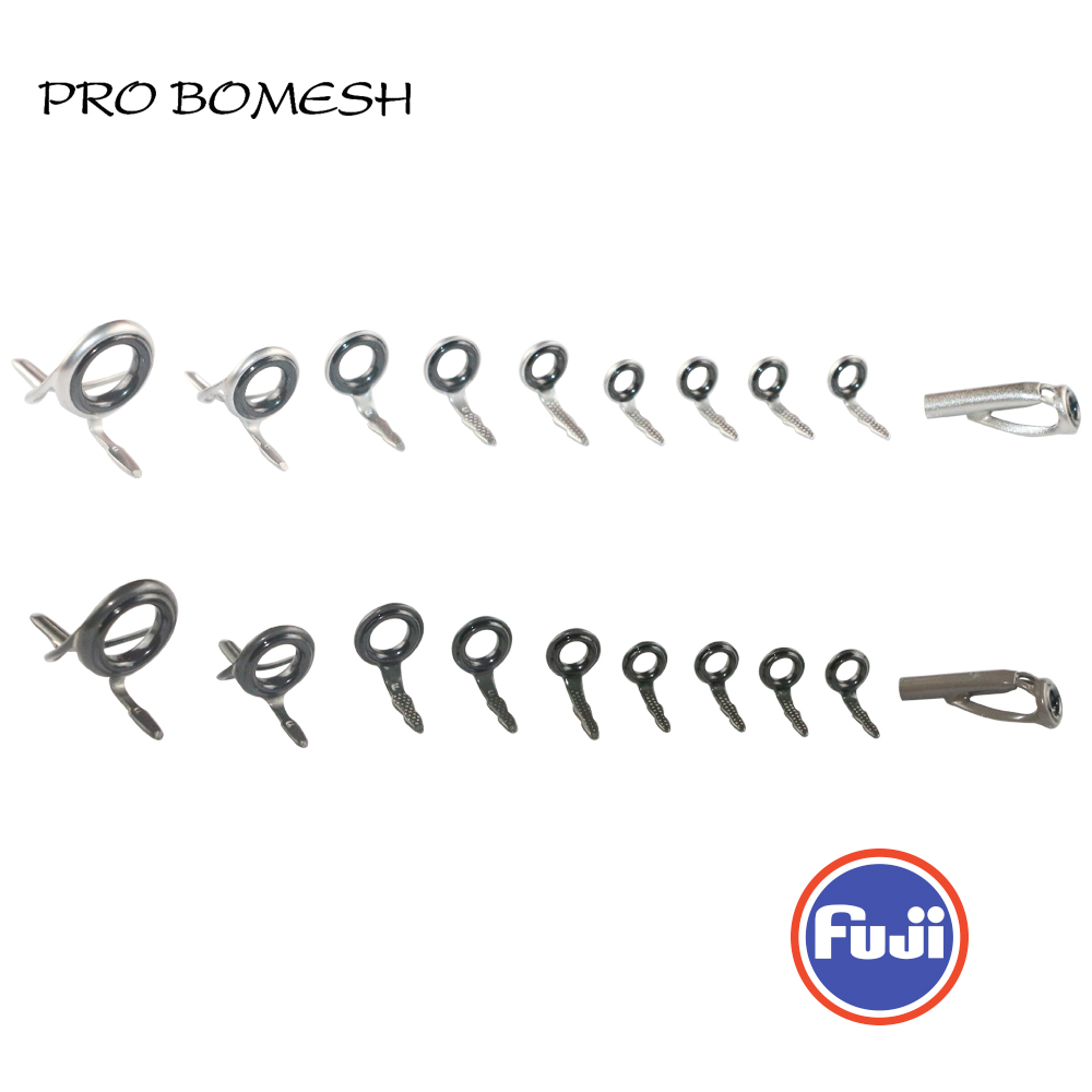 PROBOMESH FUJI Guide dan Set 10 Buah Top Rel Masuk Panduan Pengecoran Mikro Joran Perbaikan Komponen Bangunan Joran Pancing DIY