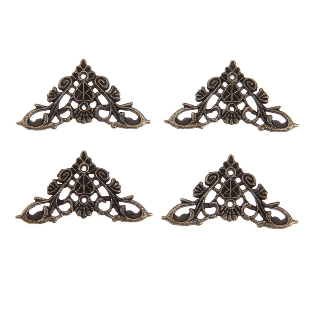 Home Decor Feet Leg Edge Corner Gifts Case Corner Brackets Decorative Protector Scrapbook Album Furniture Hardware