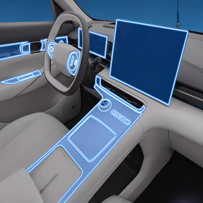 Voor Geely Galaxy E5 2024-2026 Dashboard Multimedia Navigatie Transparante Anti-Kras Bescherming Film Modificatie voor