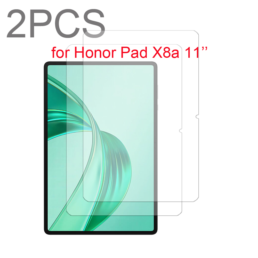 2 peças de vidro para honor pad x8a 11 ''11 polegadas protetor de tela de vidro temperado à prova de arranhões