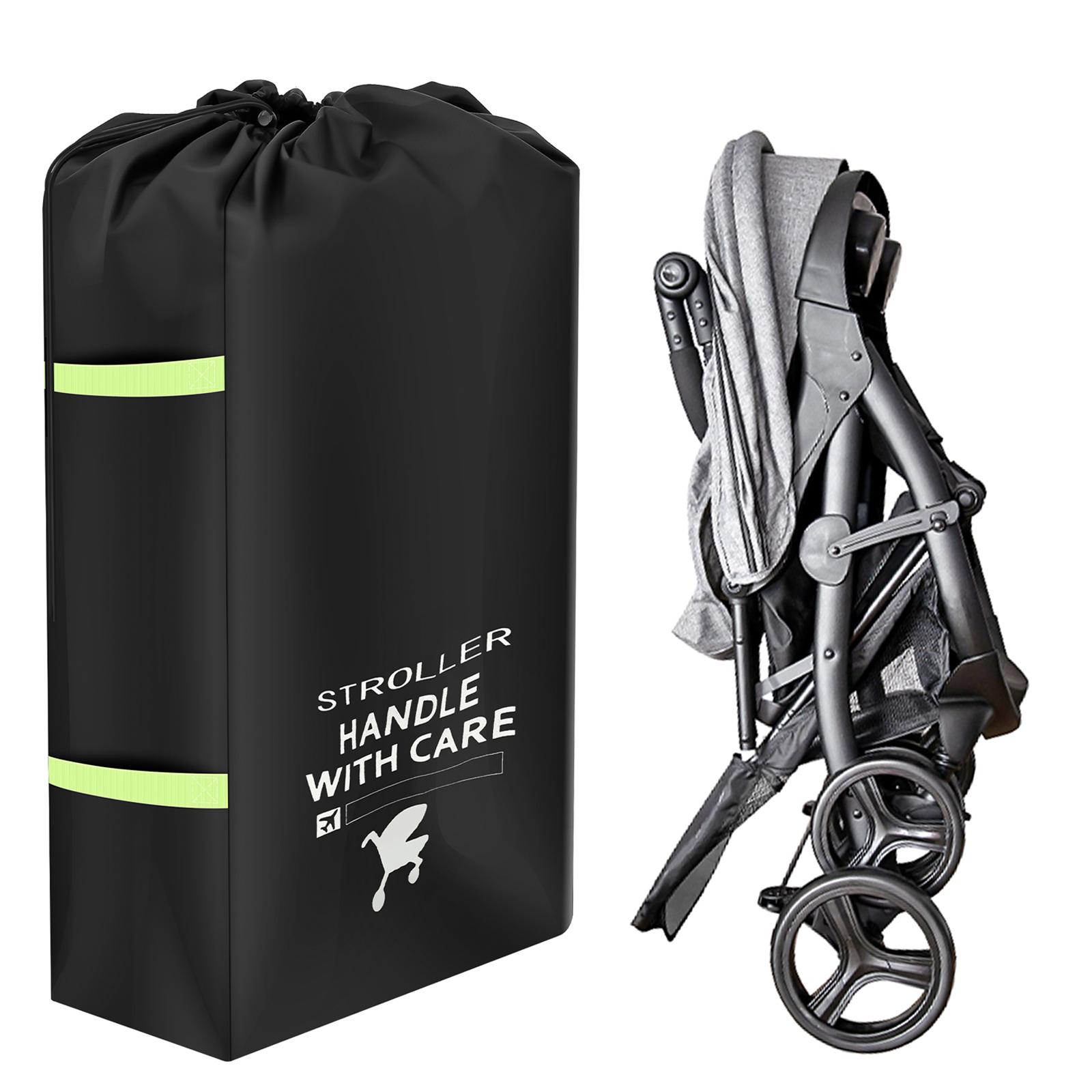 Stroller Storage Bag for Baby Airplane Road Trips Stroller Cover Travel Shipper Dust Bag Waterproof Carts Accessories