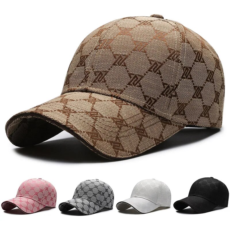 Quatro estações novo protetor solar três linhas costurado boné de beisebol masculino e feminino casual net vermelho angustiado 1841 chapéu