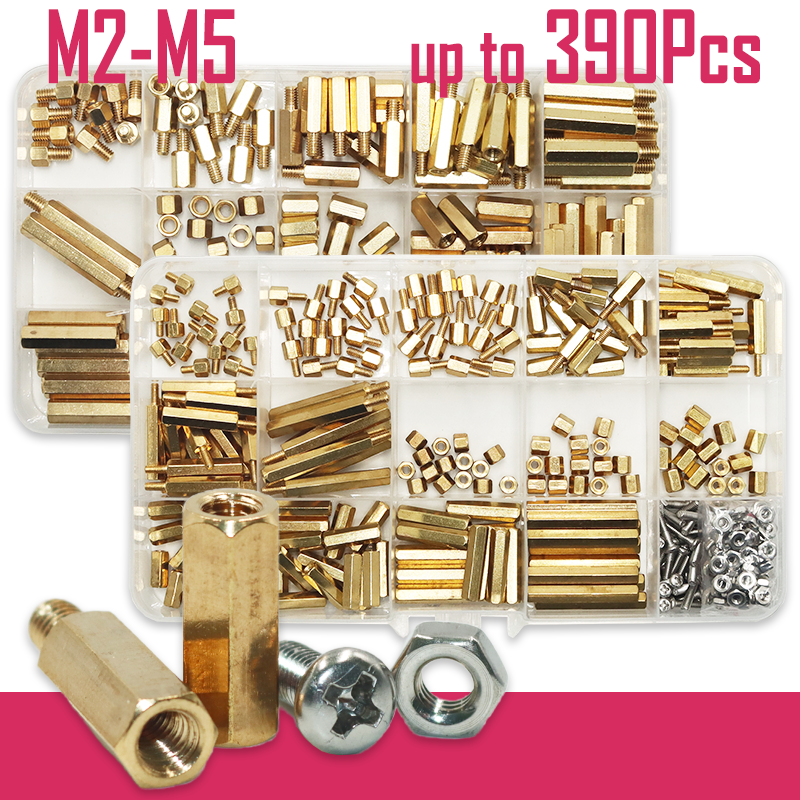 Kuningan Hex Motherboard standoff Phillips jarak sekrup mur M2 M3 M4 Pria Wanita tembaga Spacer untuk elektronik DIY sirkuit PCB