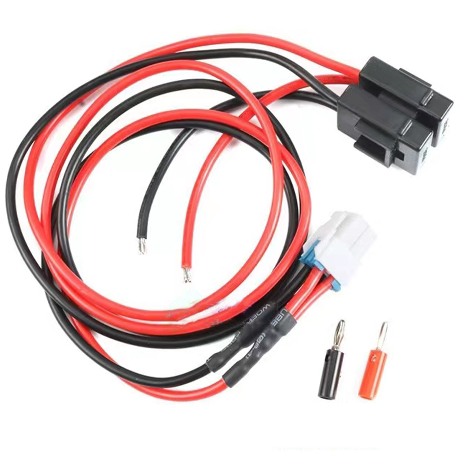 4 Pin 12AWG DC Radio Gelombang Pendek Kabel Listrik Kabel untuk Yaesu FT-450D FT-950 FT-991 FT-891 FTDX-1200 Short Wave Stasiun Radio