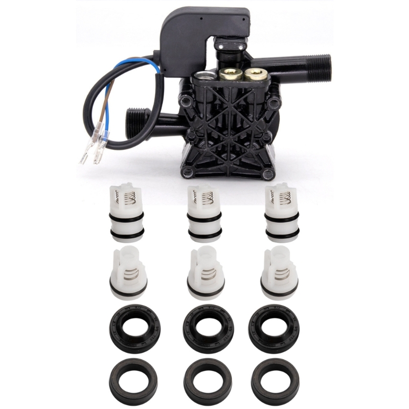 2025 New Household High Pressure Pump Washer Head Repair Kit Seal Oil Check Valves Cleaning Machine Water Pump Parts Accessories