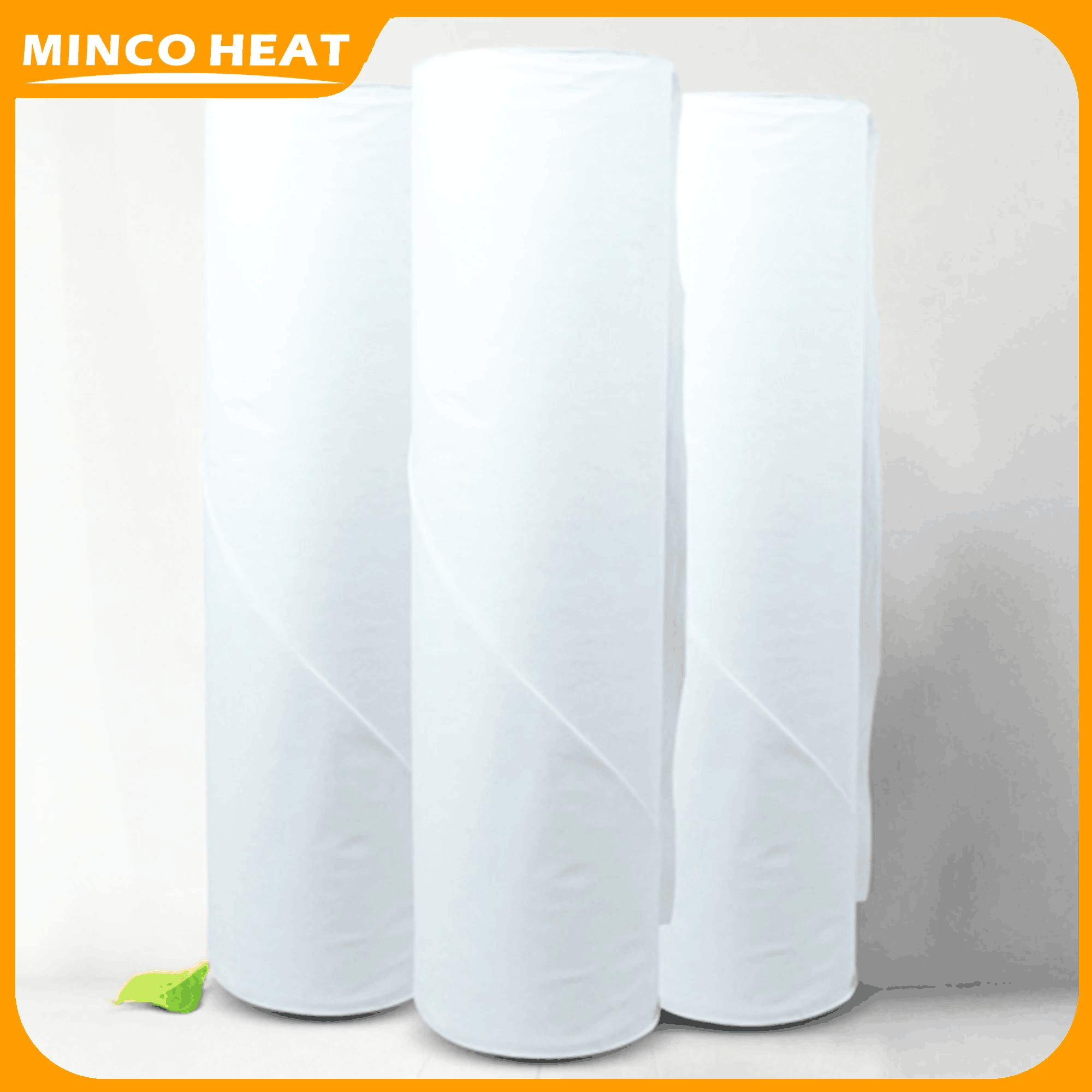 Mininco-不織布床暖房システム,赤外線加熱フィルム,防湿・防水,幅100cm,アクセサリー