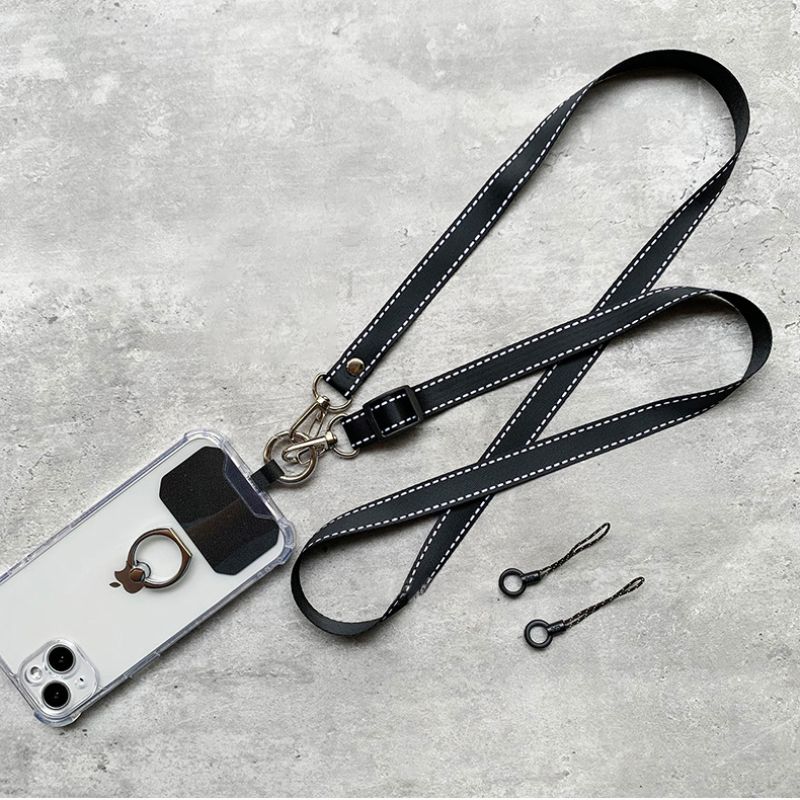 Universelles Umhängeband für Handy, multifunktional, verstellbar, zum Aufhängen, Umhängeband, Anti-Verlust-Lanyard-Clip für Handy-ID-Namen