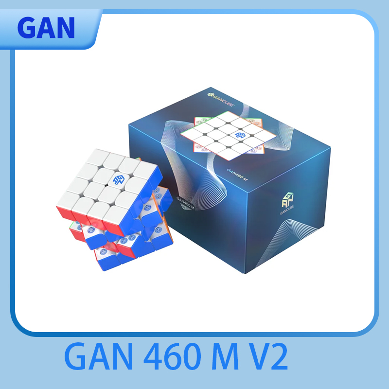 [JudyCube] GAN 460 M V2 UV 4x4 Магнитный скоростной куб Профессиональная игрушка без наклеек GAN 460M SP Cubo Magico Puzzle